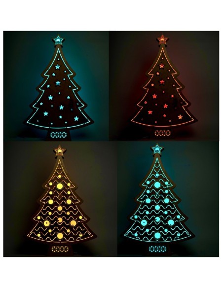 Lampada Albero di Natale LED Smart Artigianale | FlamboFun
