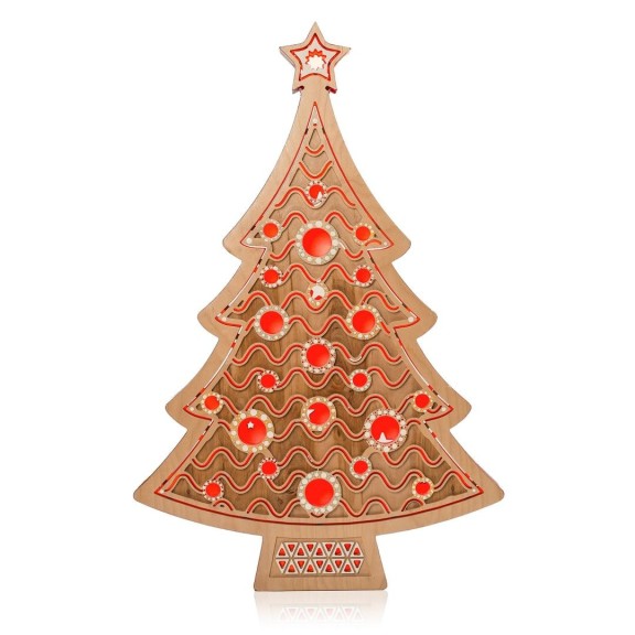 Lampada Albero di Natale LED Smart Artigianale | FlamboFun 2