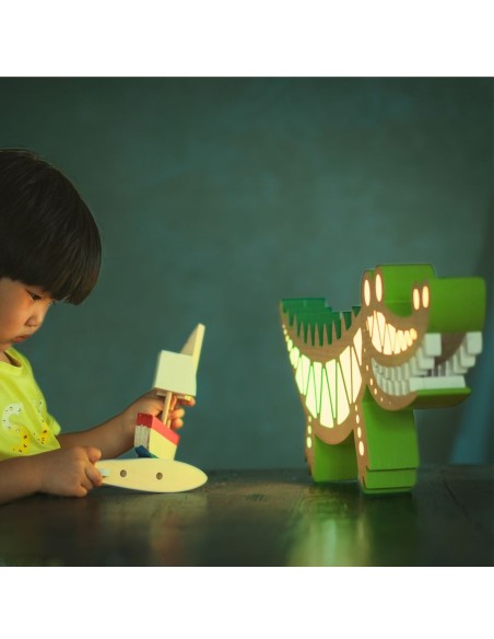 Coccodrillo: Lampada LED Smart Double-Sided e Brevettata | FlamboFun