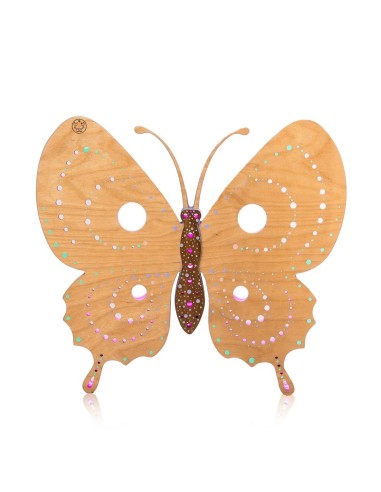 Farfalla Standbyme: Lampada LED Smart Double-Sided in Legno | FlamboFun