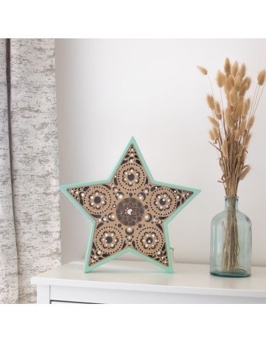 Lampada Stella LED Smart Artigianale Double-Sided | FlamboFun