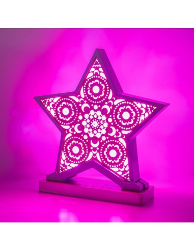 Lampada Stella LED Smart Artigianale Double-Sided | FlamboFun