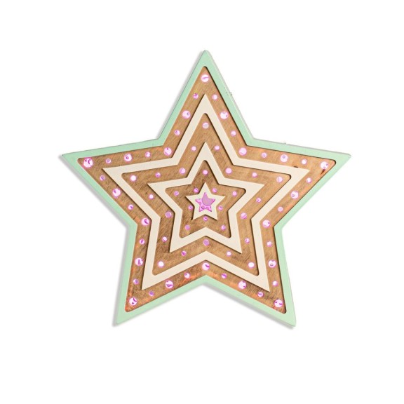 Lampada Stella LED Smart Artigianale Double-Sided | FlamboFun 2