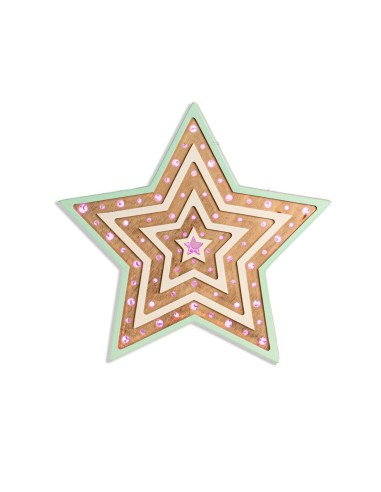 Lampada Stella LED Smart Artigianale Double-Sided | FlamboFun