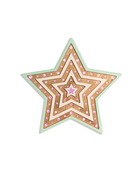 Lampada Stella LED Smart Artigianale Double-Sided | FlamboFun