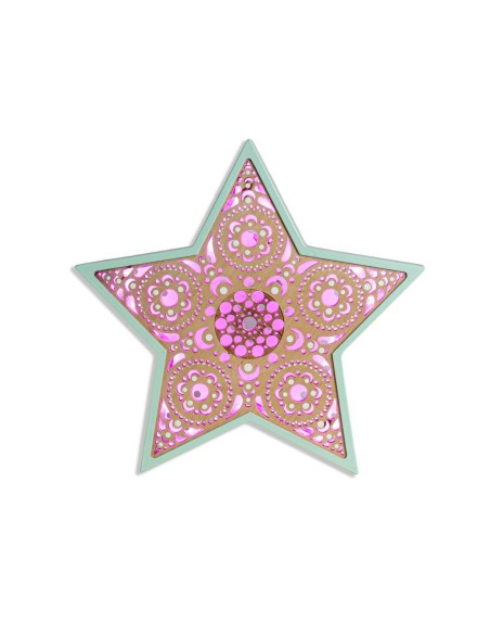 Lampada Stella LED Smart Artigianale Double-Sided | FlamboFun