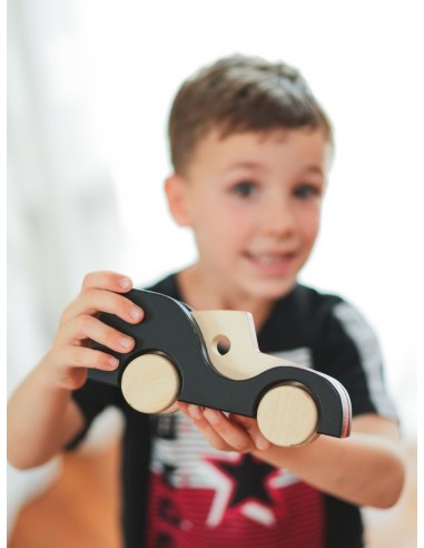 Macchinina Bat Car in Legno 3 Strati Resistente e Personalizzabile