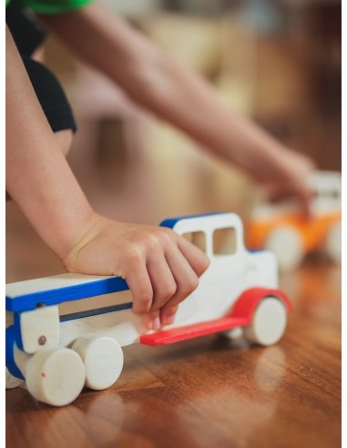 Camion in Legno "Big Truck" Giocattolo per Bambini 1+ | 24,5cm