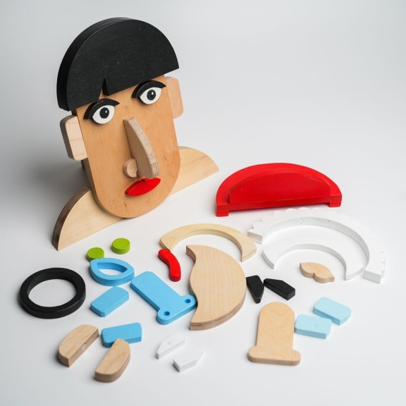 Gioco Face Magnetico Legno 5+ - Creatività e Apprendimento 2