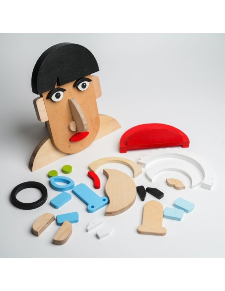 Gioco Face Magnetico Legno 5+ - Creatività e Apprendimento