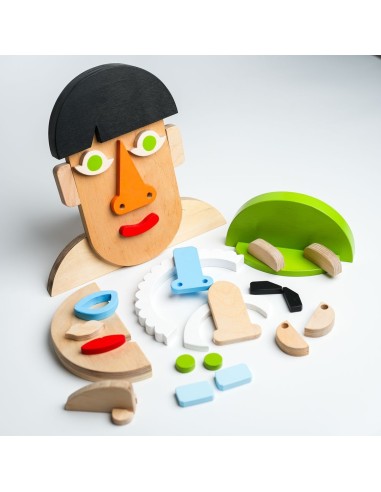 Gioco Face Magnetico Legno 5+ - Creatività e Apprendimento