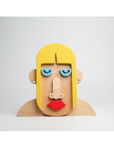 Gioco Face Magnetico Legno 5+ - Creatività e Apprendimento