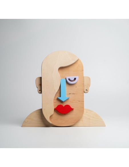 Gioco Face Magnetico Legno 5+ - Creatività e Apprendimento