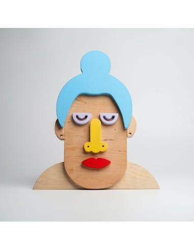 Gioco Face Magnetico Legno 5+ - Creatività e Apprendimento